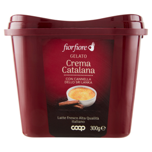 Gelato Crema Catalana con Cannella dello Sri Lanka 300 g