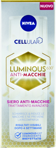 Nivea Cellular Luminous630 Anti-Macchie Siero Anti-Macchie Trattamento Avanzato 30 ml