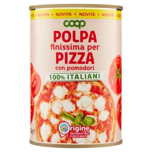 Polpa finissima per Pizza con pomodori 100% Italiani 400 g