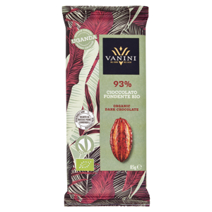 Vanini Mono Origine Uganda 93% Cioccolato Fondente Bio 85 g