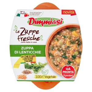 DimmidiSì le Zuppe fresche Zuppa di Lenticchie 620 g