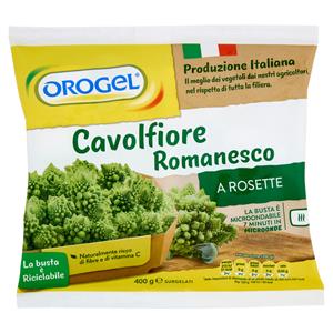 Orogel Cavolfiore Romanesco a Rosette Surgelati 400 g