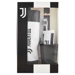 Juventus Dentifricio alla Menta 75 ml, Spazzolino Medio, Bicchiere, Fan Bag