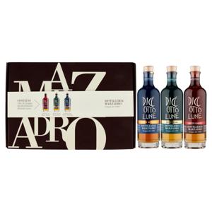 Marzadro Diciotto Lune Botte Porto + Diciotto Lune Botte Rum + Diciotto Lune Botte Whisky 3 x 200 ml