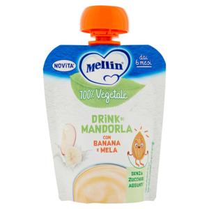 Mellin Drink di Mandorla con Banana e Mela 90 g