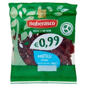noberasco € 0,99 Mirtilli Rossi 50 g
