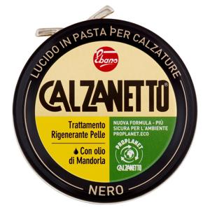 Calzanetto Lucido in Pasta per Calzature Nero 50 ml