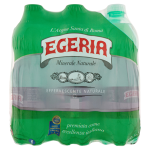 Egeria Effervescente Naturale 6 x 50 cl