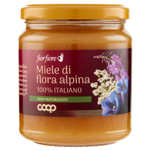 Miele di flora alpina 100% Italiano 400 g