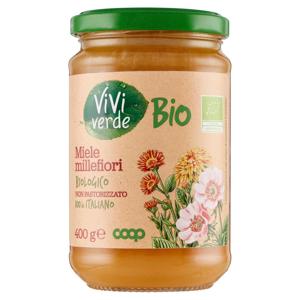 Miele millefiori Biologico 100% Italiano 400 g
