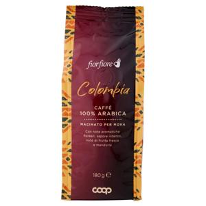 Colombia Caffè 100% Arabica Macinato per Moka 180 g