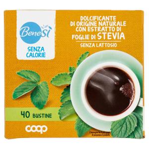 Senza Calorie Dolcificante di Origine Naturale con Estratto di Foglie di Stevia 40 x 1 g
