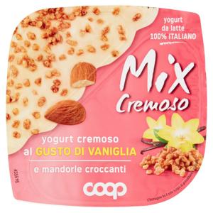 Mix Cremoso yogurt cremoso al Gusto di Vaniglia e mandorle croccanti 150 g