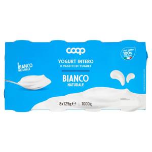 Yogurt Intero Bianco Naturale 8 x 125 g