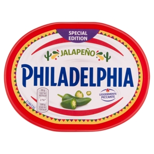 Philadelphia Jalapeno latticino spalmabile con peperoncini Jalapeño e peperoni verdi - 150g