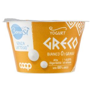Senza Lattosio* Yogurt Greco Bianco 0% Grassi 150 g