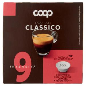 Espresso Classico 16 Capsule Compatibili con Macchine Lavazza A Modo Mio** 120 g