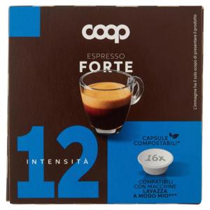 Espresso Forte 16 Capsule Compatibili con Macchine Lavazza A Modo Mio** 120 g
