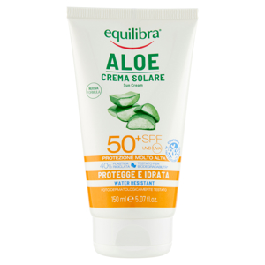 equilibra Aloe Crema Solare 50¿ SPF Protezione Molto Alta 150 ml