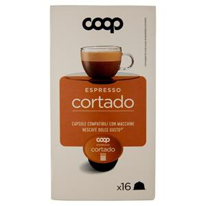Espresso cortado 16 Capsule Compatibili con Macchine Nescafé Dolce Gusto* 100,8 g