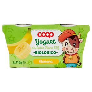 Yogurt da Latte Fieno STG Biologico Banana 2 x 115 g
