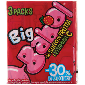 Big Babol -30% di Zuccheri* 114 g