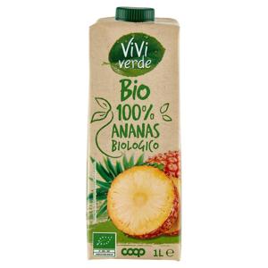 100% Ananas Biologico 1 L