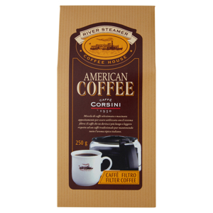 River Steamer American Coffee Caffè Filtro 250 g