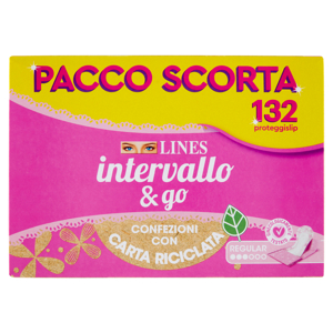 Lines intervallo & go Regular Trio Ripiegato 132 pz