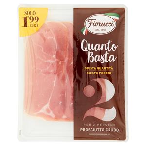 Fiorucci Quanto Basta per 2 Persone Prosciutto Crudo 80 g