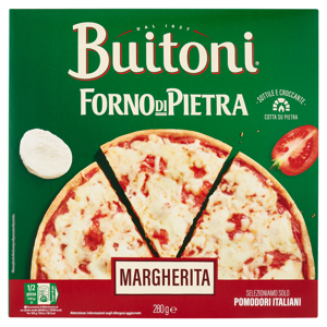BUITONI Forno di Pietra Pizza Margherita Pizza surgelata (1 pizza) 280g