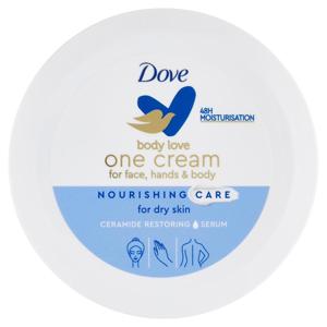 Dove body love one cream for face, hands & body Nourishing Care for dry skin 250 ml