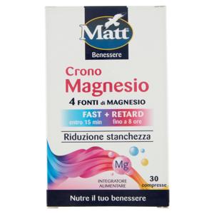 Matt Benessere Crono Magnesio 30 compresse 34,5 g