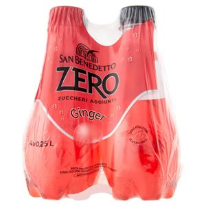 San Benedetto Ginger Zero 0,25 L x4