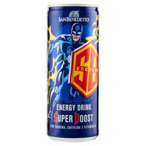 San Benedetto Energy Drink Super Boost lattina 0,25L