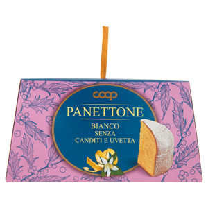 Panettone Bianco Senza Canditi e Uvetta 900 g