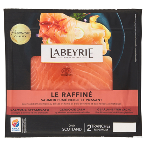 Labeyrie Il Raffinato Salmone Affumicato RSPCA gusto Nobile 75 g
