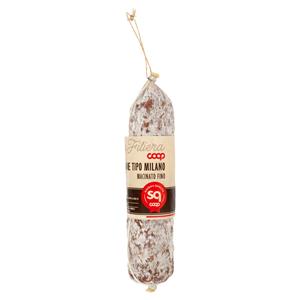 Salame Tipo Milano Macinato Fino da Suini 100% Italiani