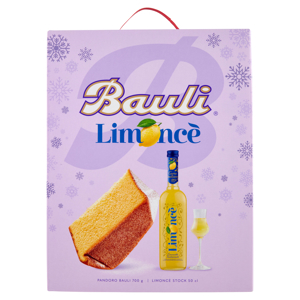 Bauli Limoncè Pandoro Bauli 700 g + Limoncè Stock 50 cl