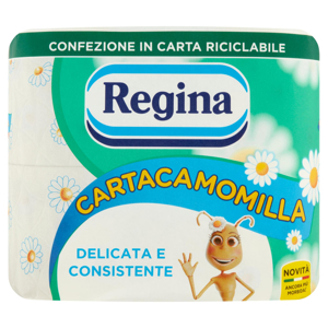 Regina Cartacamomilla carta igienica 4 rotoli