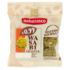 noberasco € 0,99 Wasabi Cracker 30 g
