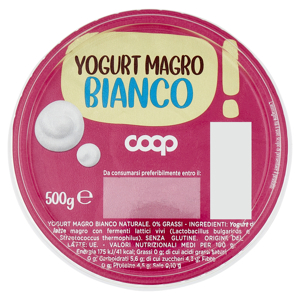 Yogurt Magro Bianco 500 g
