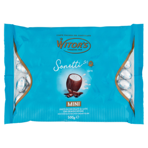 Witor's Sonetti Mini Ovetti di Cioccolato al Latte con Cremoso Ripieno 500 g