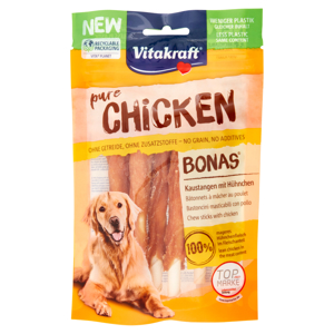Vitakraft pure Chicken Bonas Bastoncini masticabili con pollo 80 g