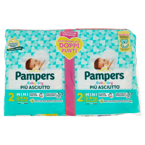 Pampers Baby-dry Mini 31+31 pz