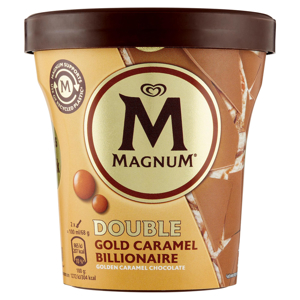 Magnum Double Gold Caramel Billionaire 303 g