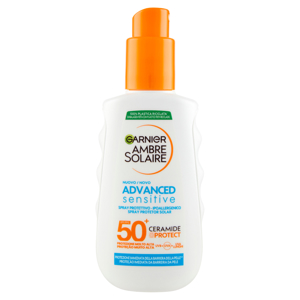 Garnier Ambre Solaire Advanced Sensitive Adulti Spray Ceramide Protect 150 ml