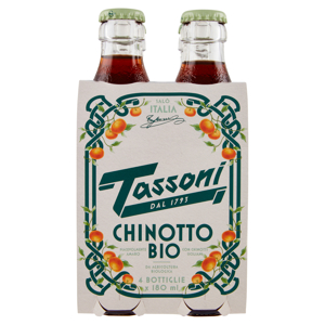 Tassoni Chinotto Bio 4 x 180 ml