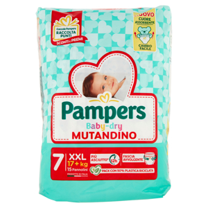 Pampers Baby-dry Mutandino XXL 15 pz