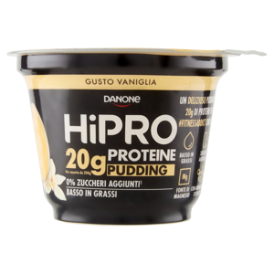 HiPRO Pudding 20g Proteine Gusto Vaniglia 200 g
